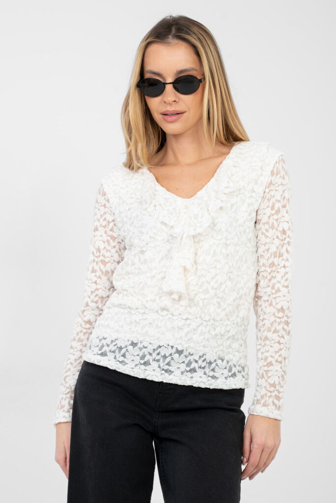 Spitzenbluse model 223842 Rue Paris