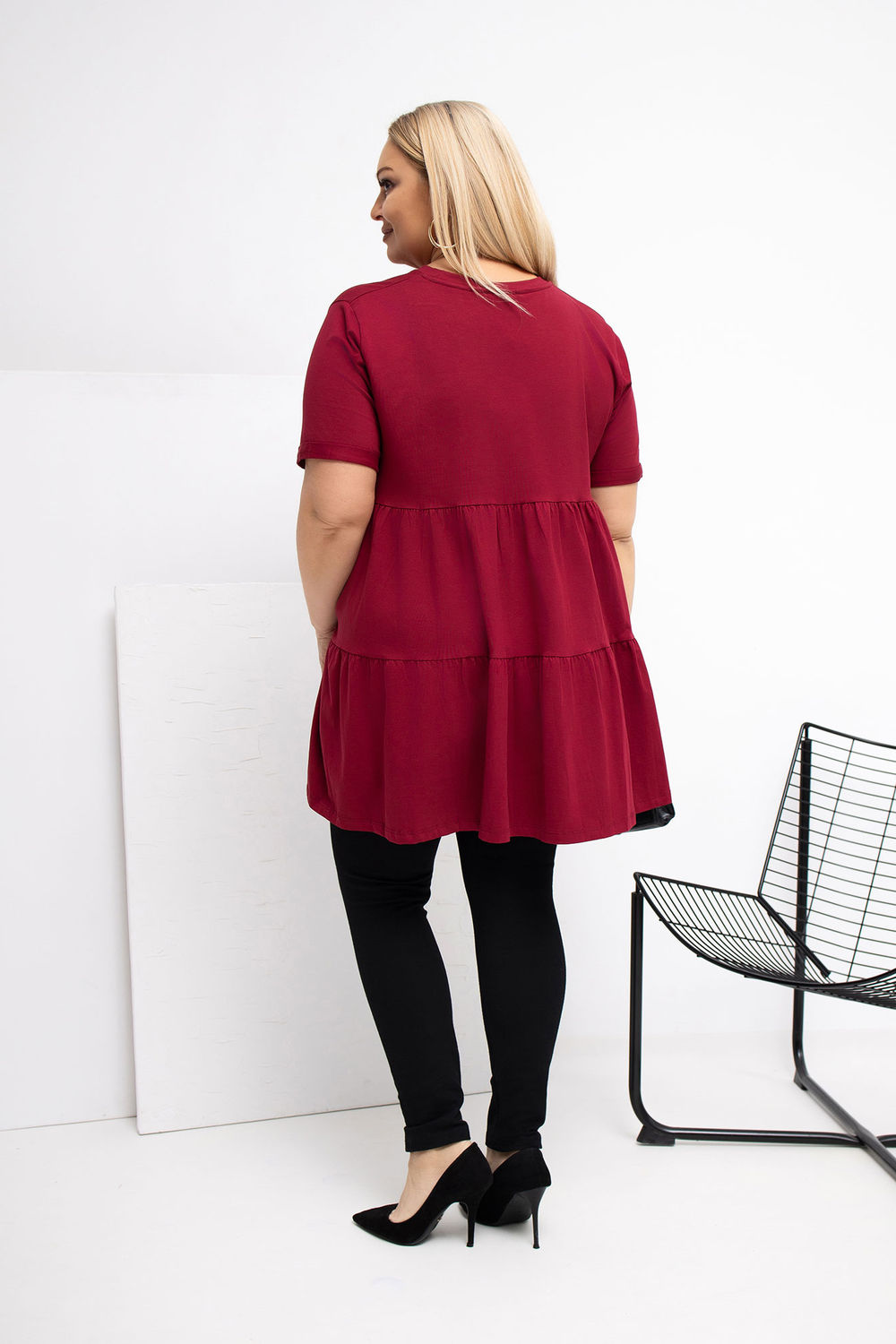Plus-Size Bluse model 223911 Relevance - Afbeelding 3