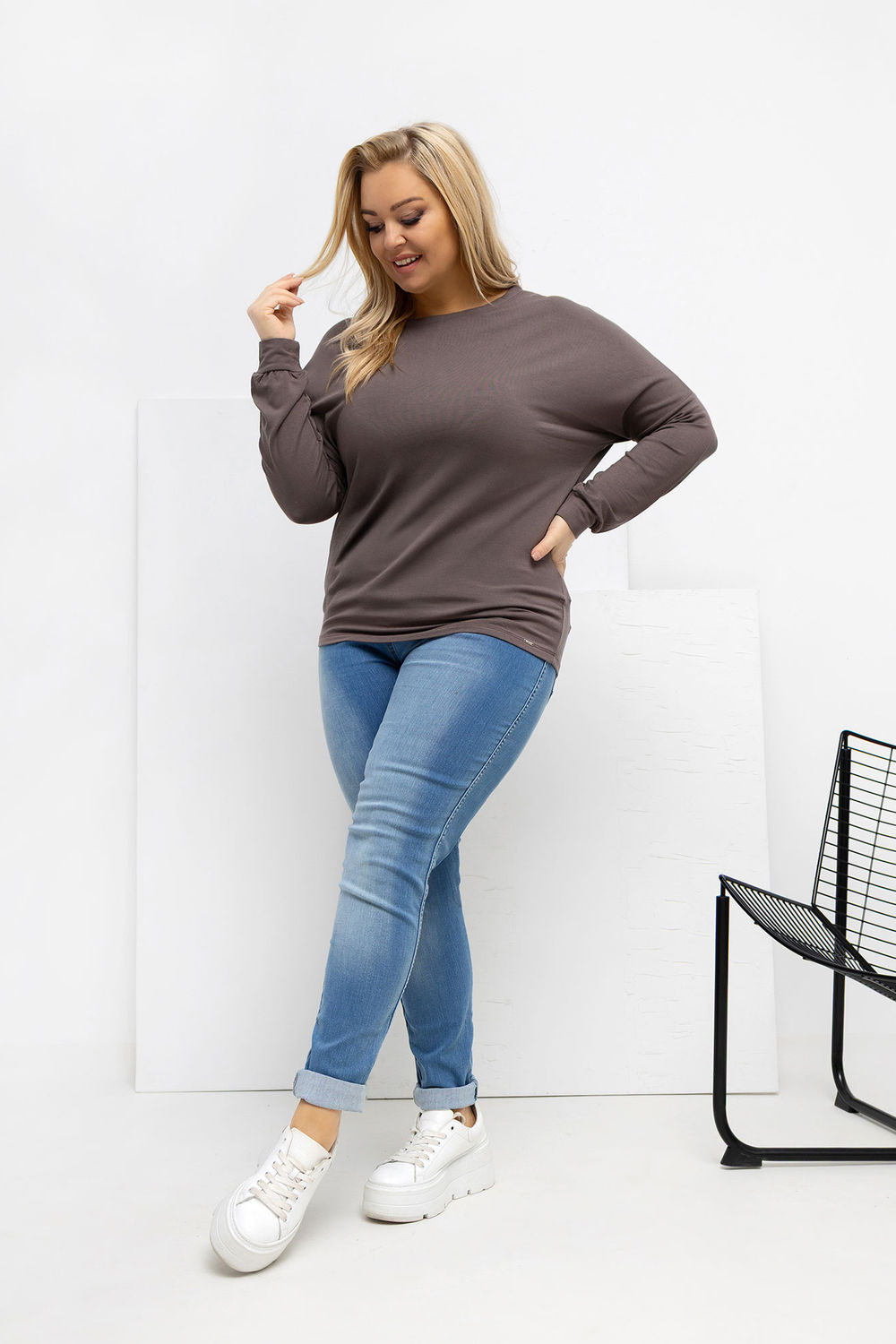 Plus-Size Bluse model 223922 Relevance - Afbeelding 2