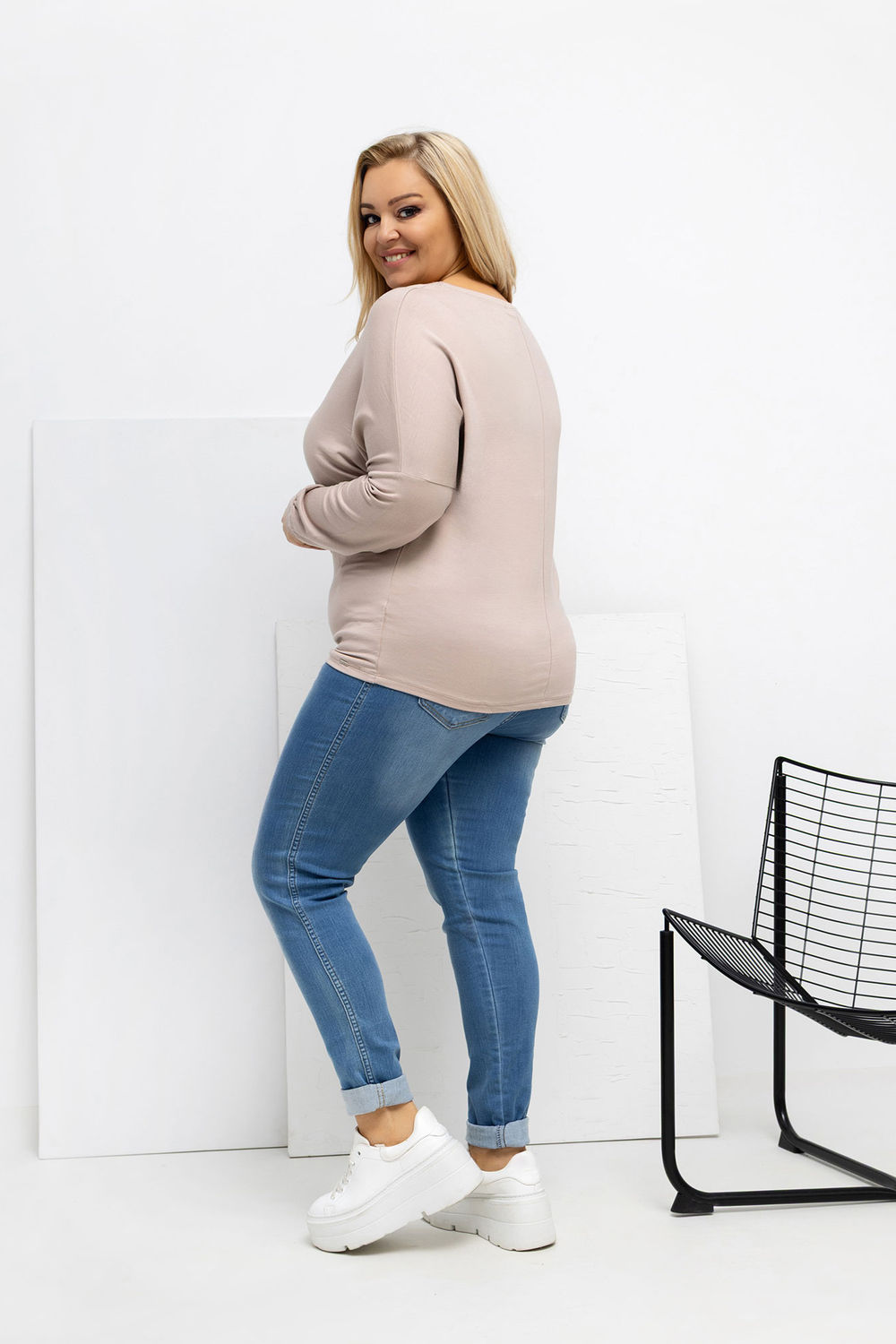 Plus-Size Bluse model 223923 Relevance - Afbeelding 3