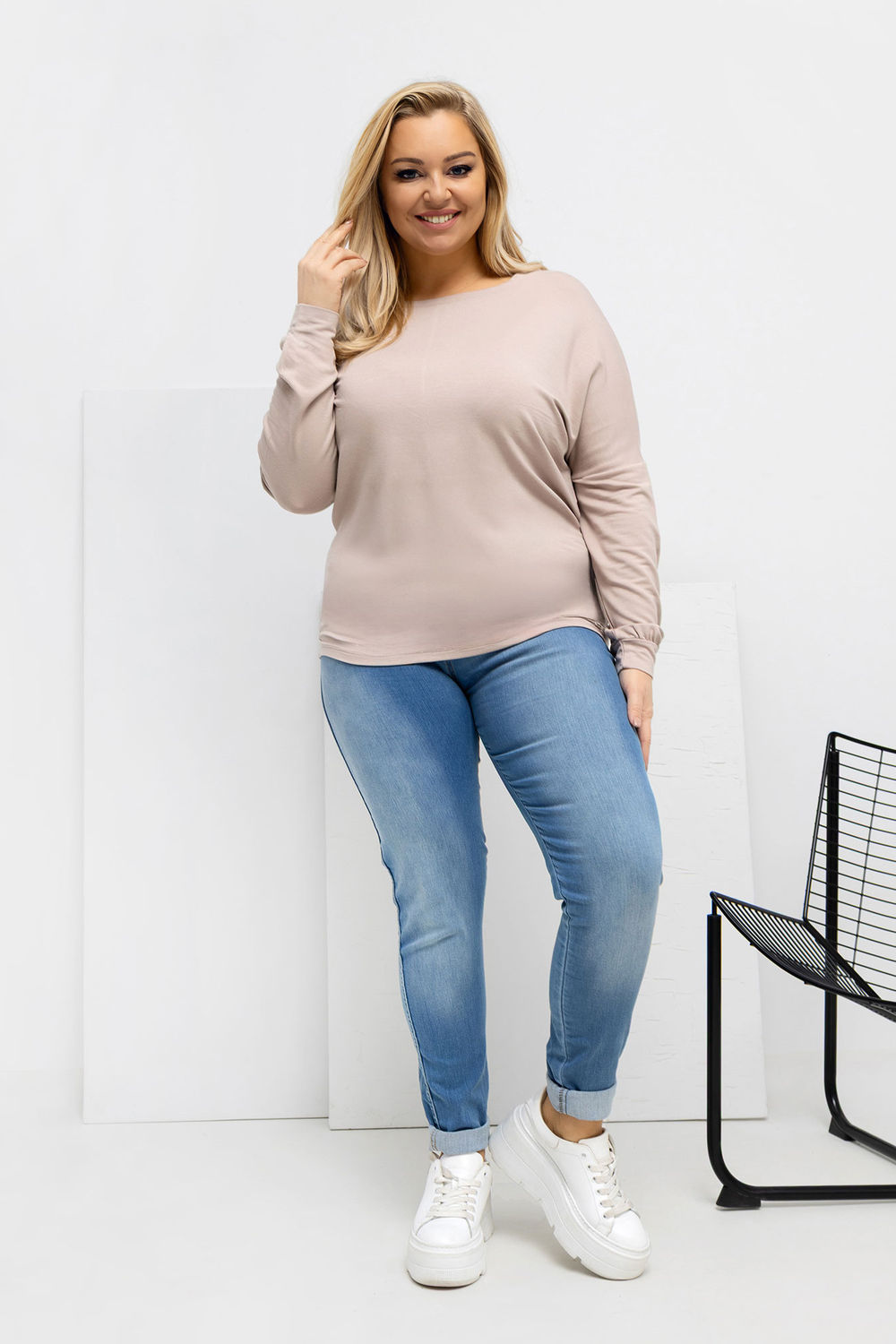 Plus-Size Bluse model 223923 Relevance - Afbeelding 4