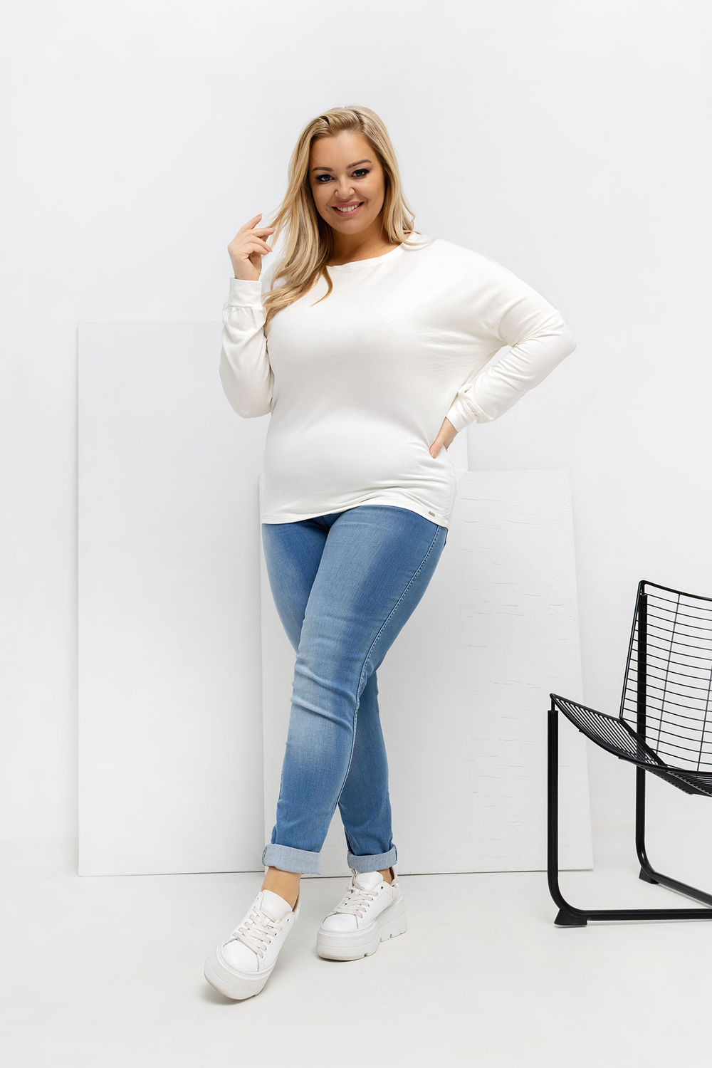 Plus-Size Bluse model 223925 Relevance - Afbeelding 2