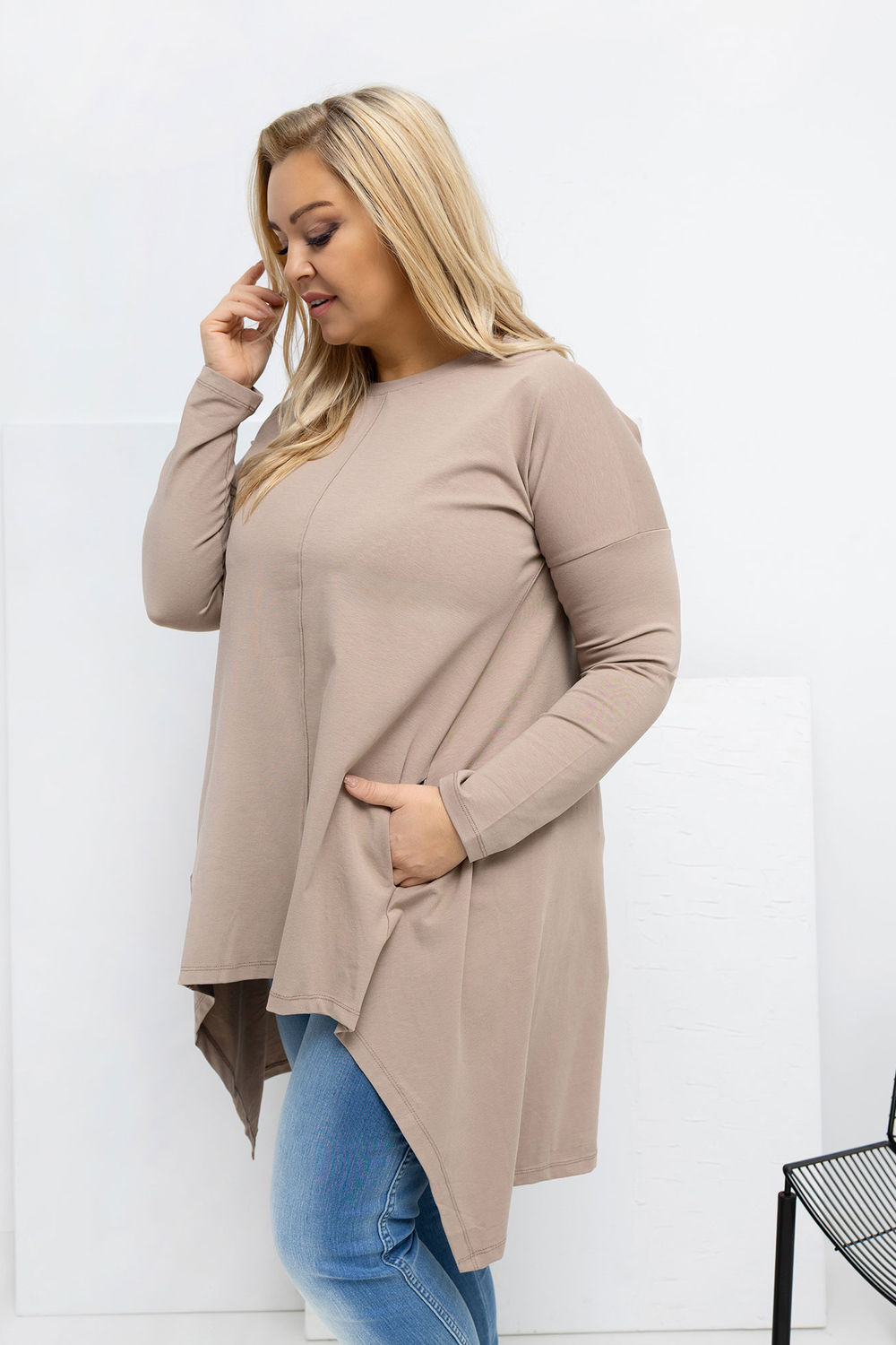 Plus-Size Bluse model 223927 Relevance - Afbeelding 4