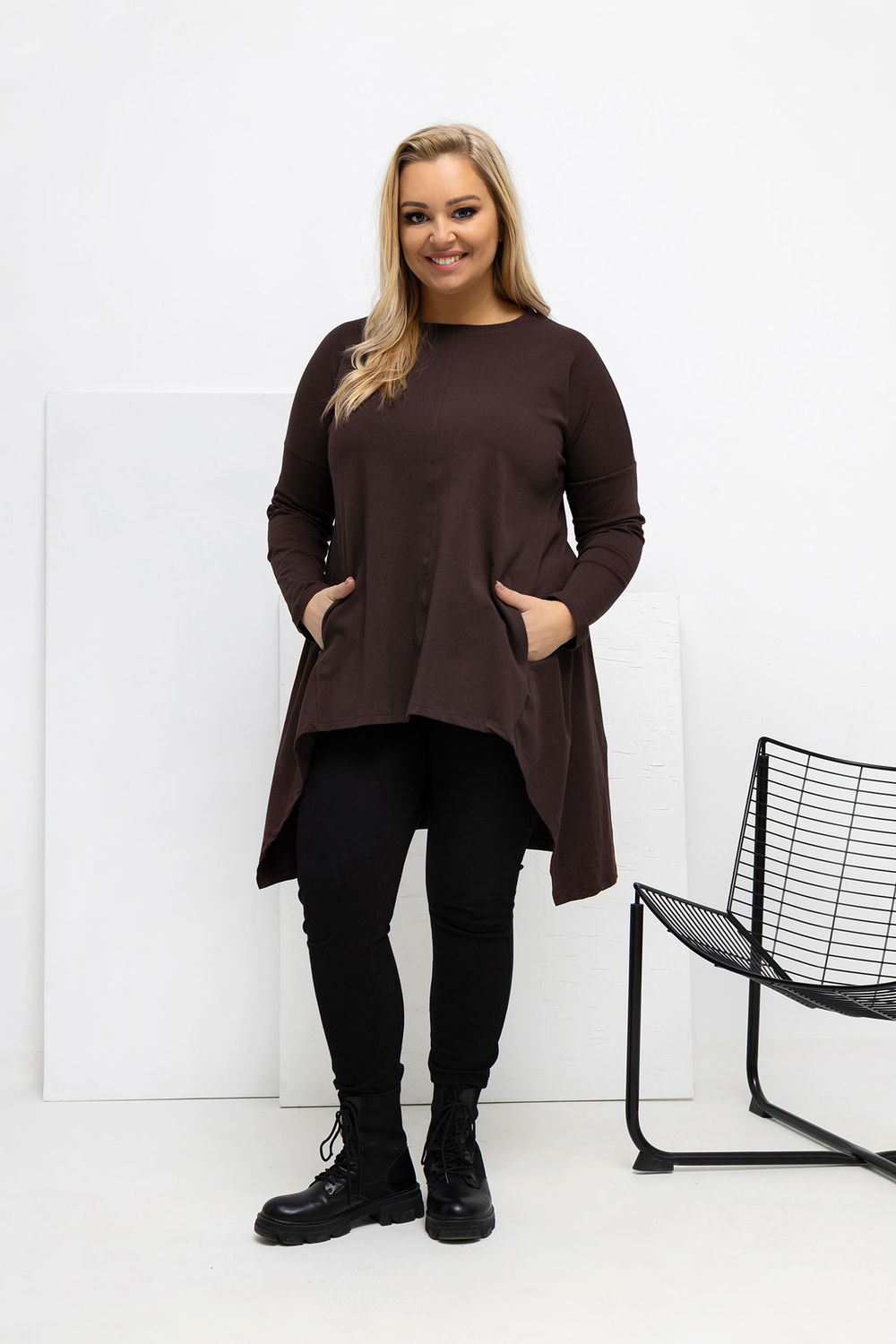 Plus-Size Bluse model 223929 Relevance - Afbeelding 2