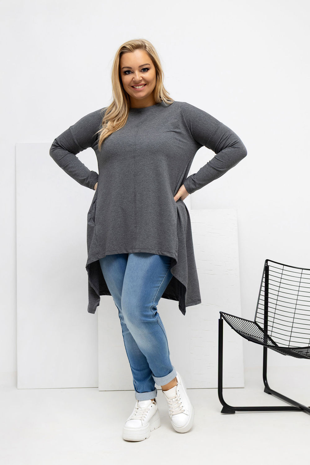 Plus-Size Bluse model 223931 Relevance - Afbeelding 2