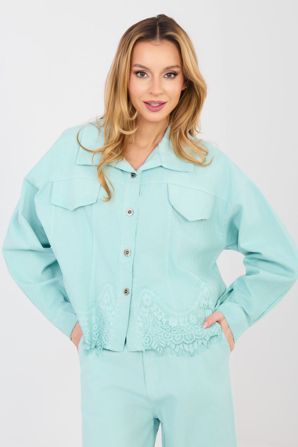 Jeansjacke model 223945 Rue Paris - Afbeelding 4