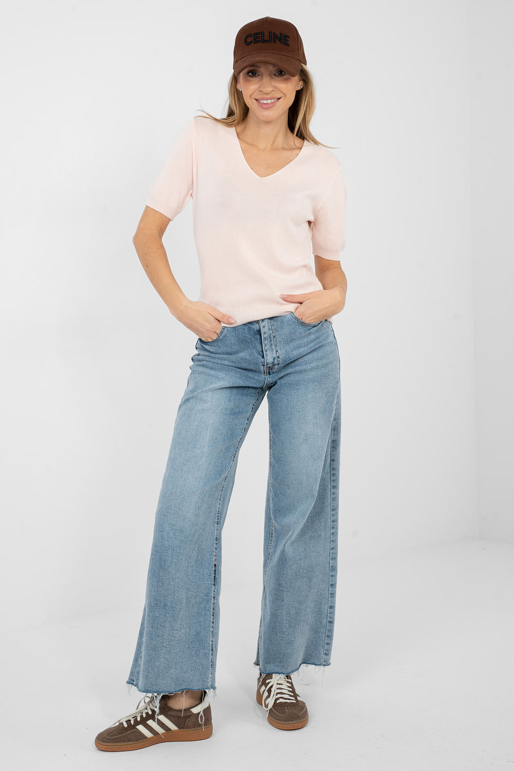 Kurzarm Pullover model 223998 Factory Price - Afbeelding 2