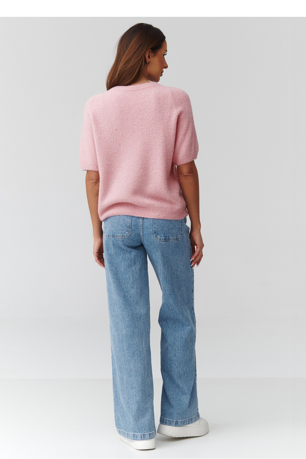 Kurzarm Pullover model 224079 Makadamia - Afbeelding 3