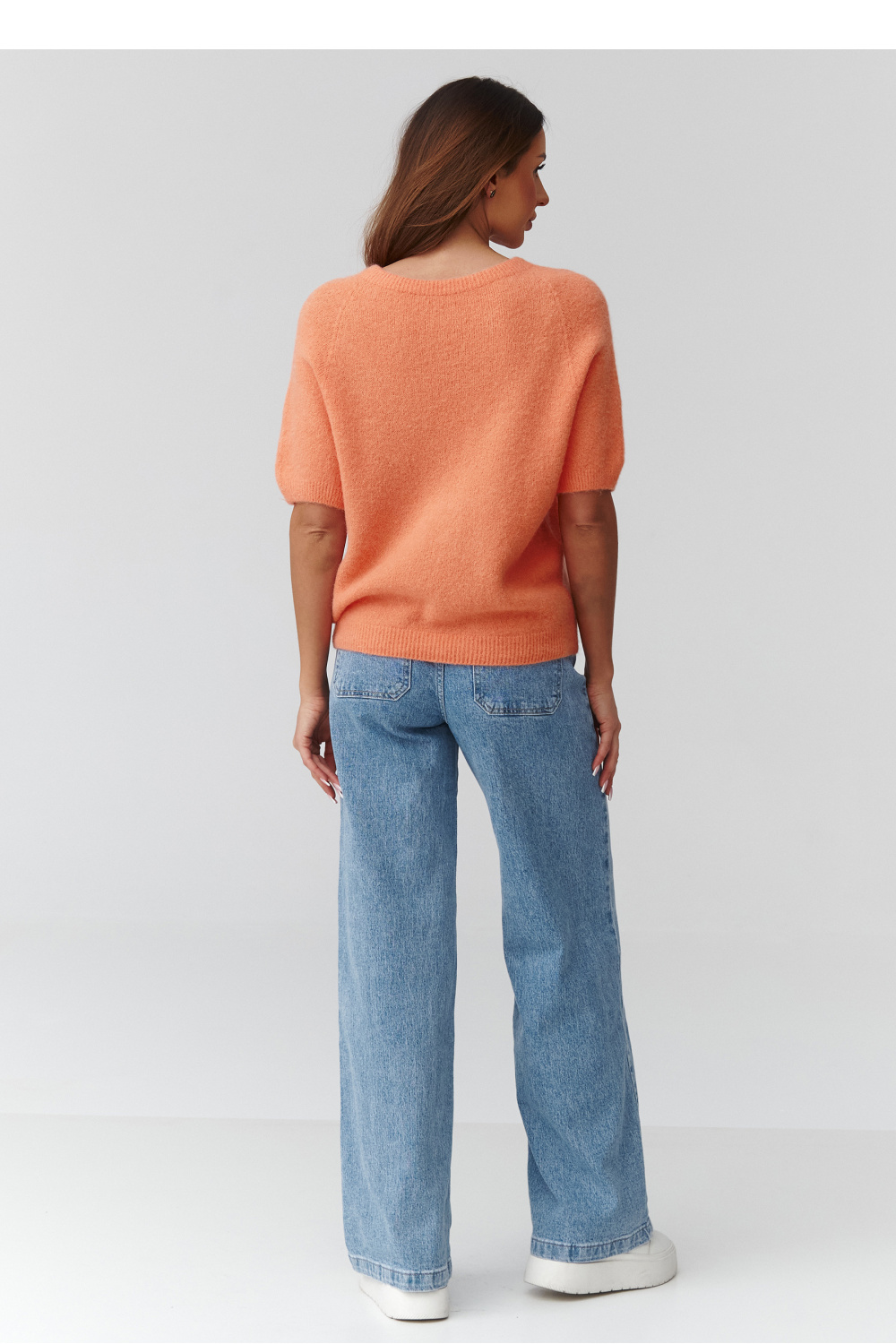 Kurzarm Pullover model 224080 Makadamia - Afbeelding 3
