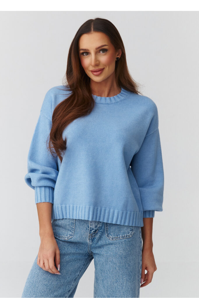 Pullover model 224106 Makadamia