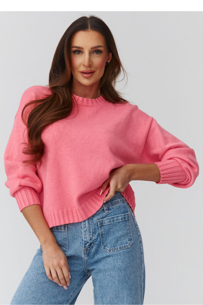 Pullover model 224107 Makadamia