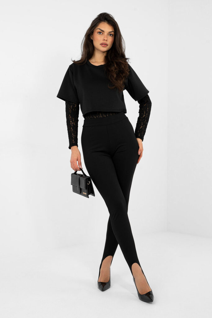Lange Leggings model 224112 Rue Paris