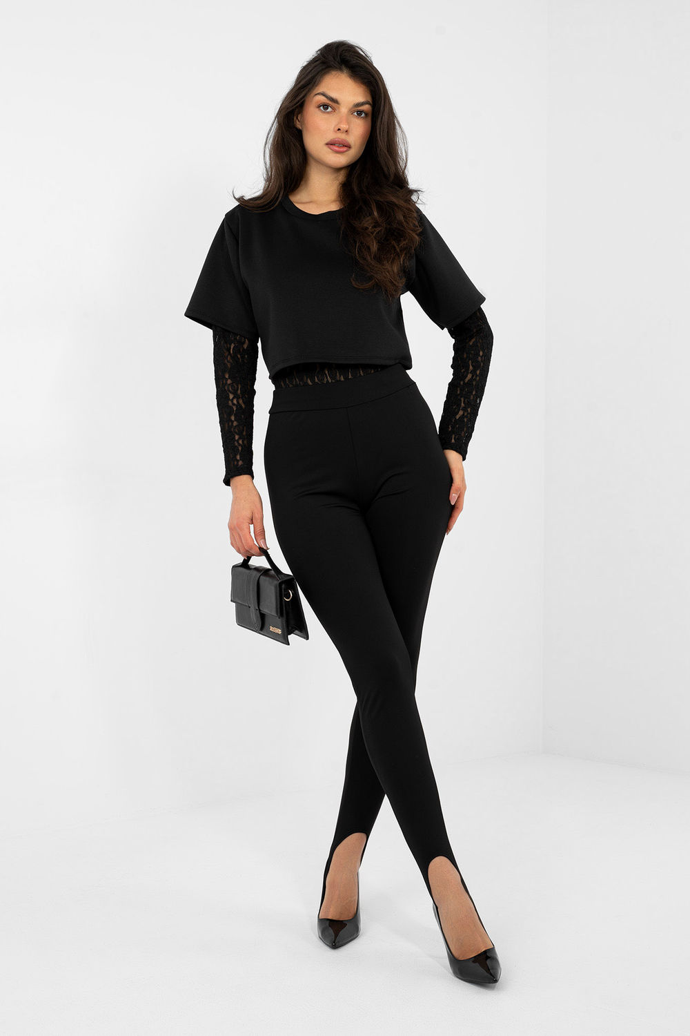 Lange Leggings model 224112 Rue Paris