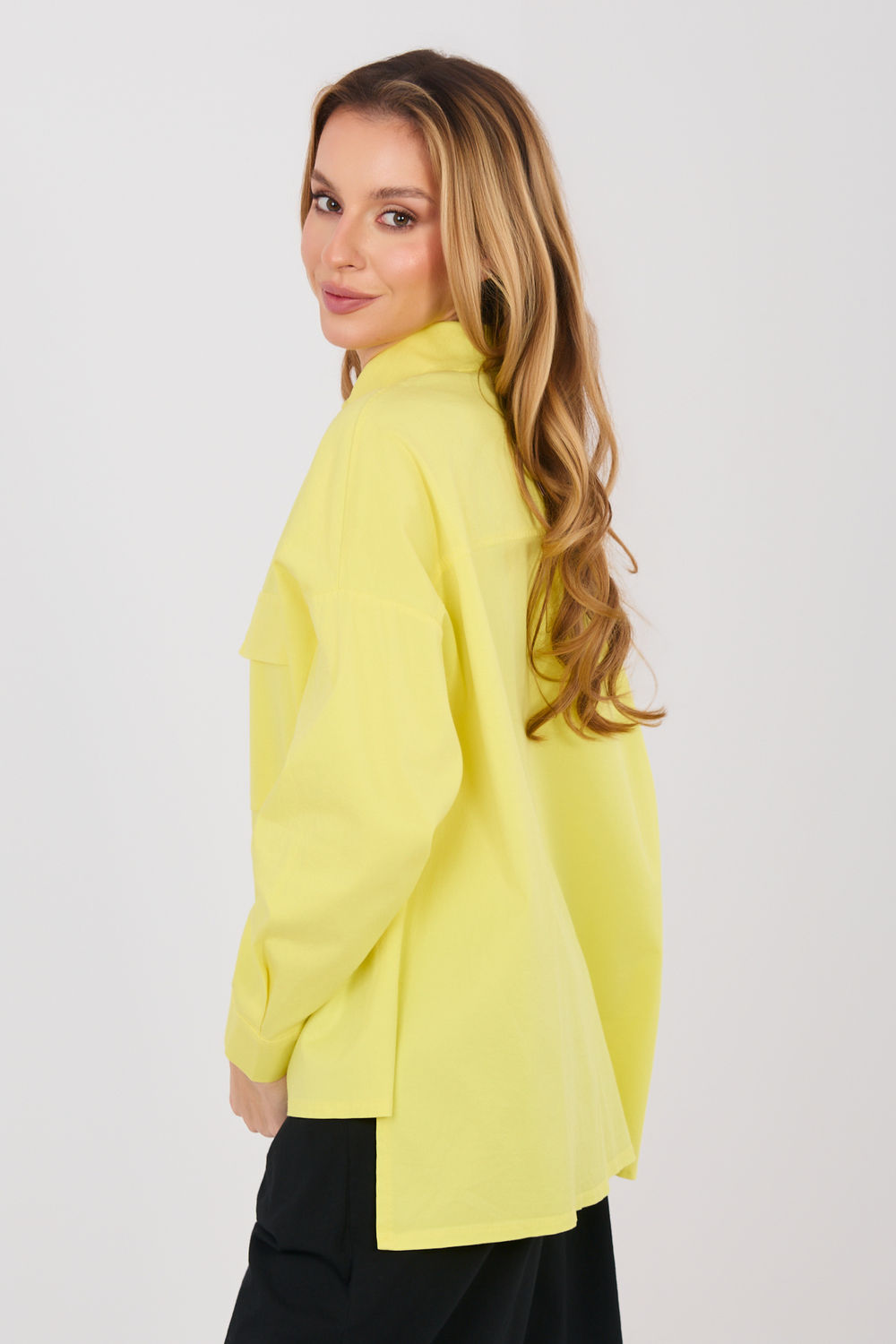 Langarm Hemd model 224197 Italy Moda - Afbeelding 2