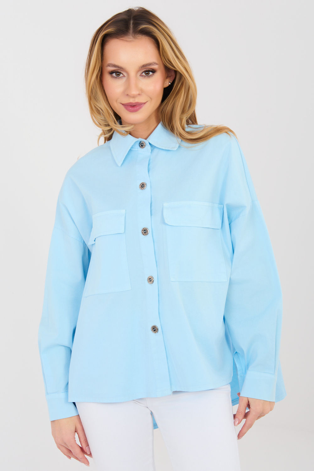 Langarm Hemd model 224203 Italy Moda