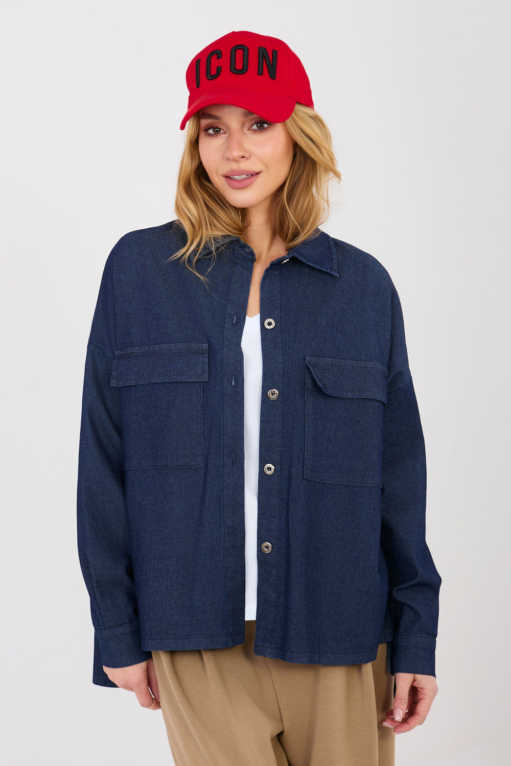 Langarm Hemd model 224205 Italy Moda