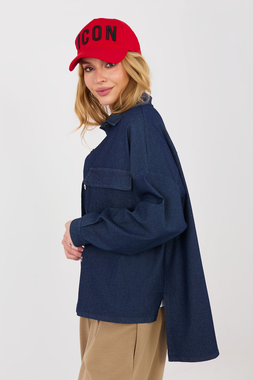 Langarm Hemd model 224205 Italy Moda - Afbeelding 4