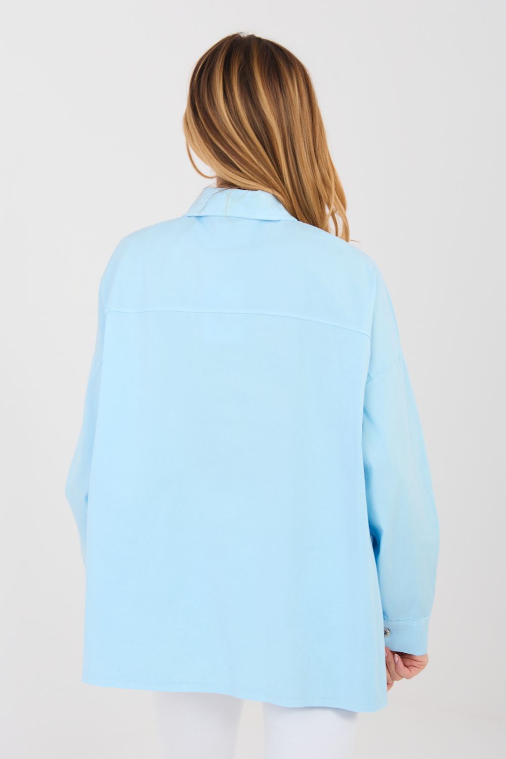 Langarm Hemd model 224203 Italy Moda - Afbeelding 3