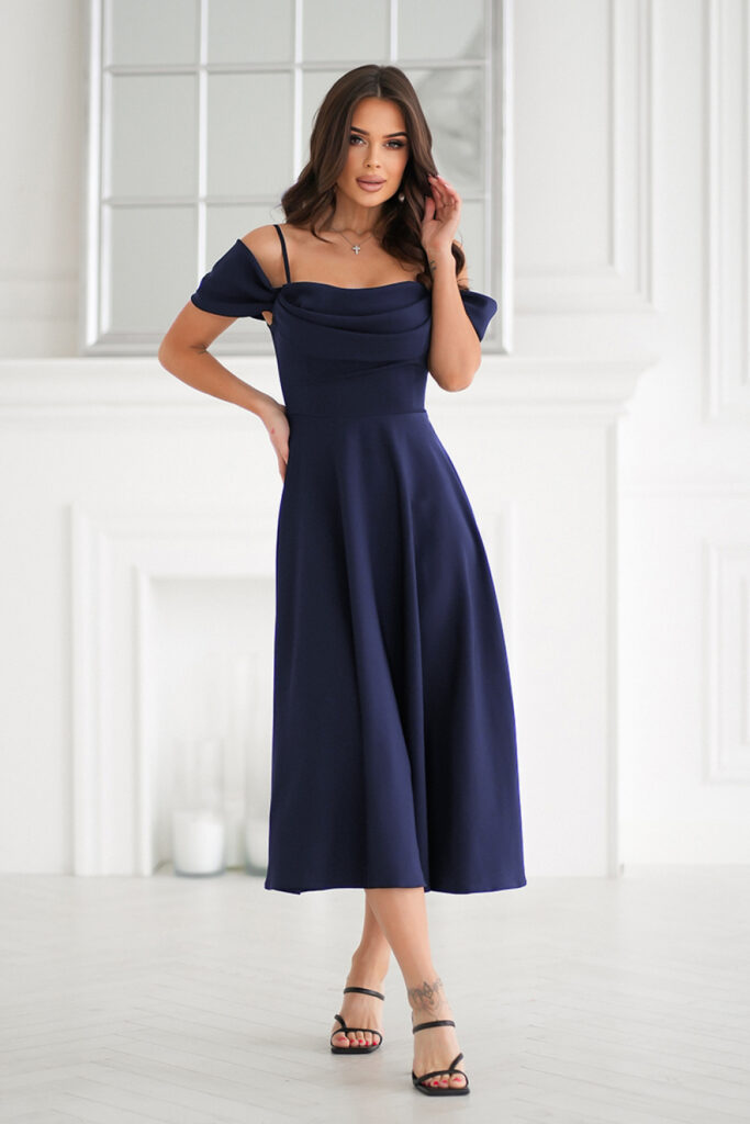 Abendkleid model 224304 Bicotone