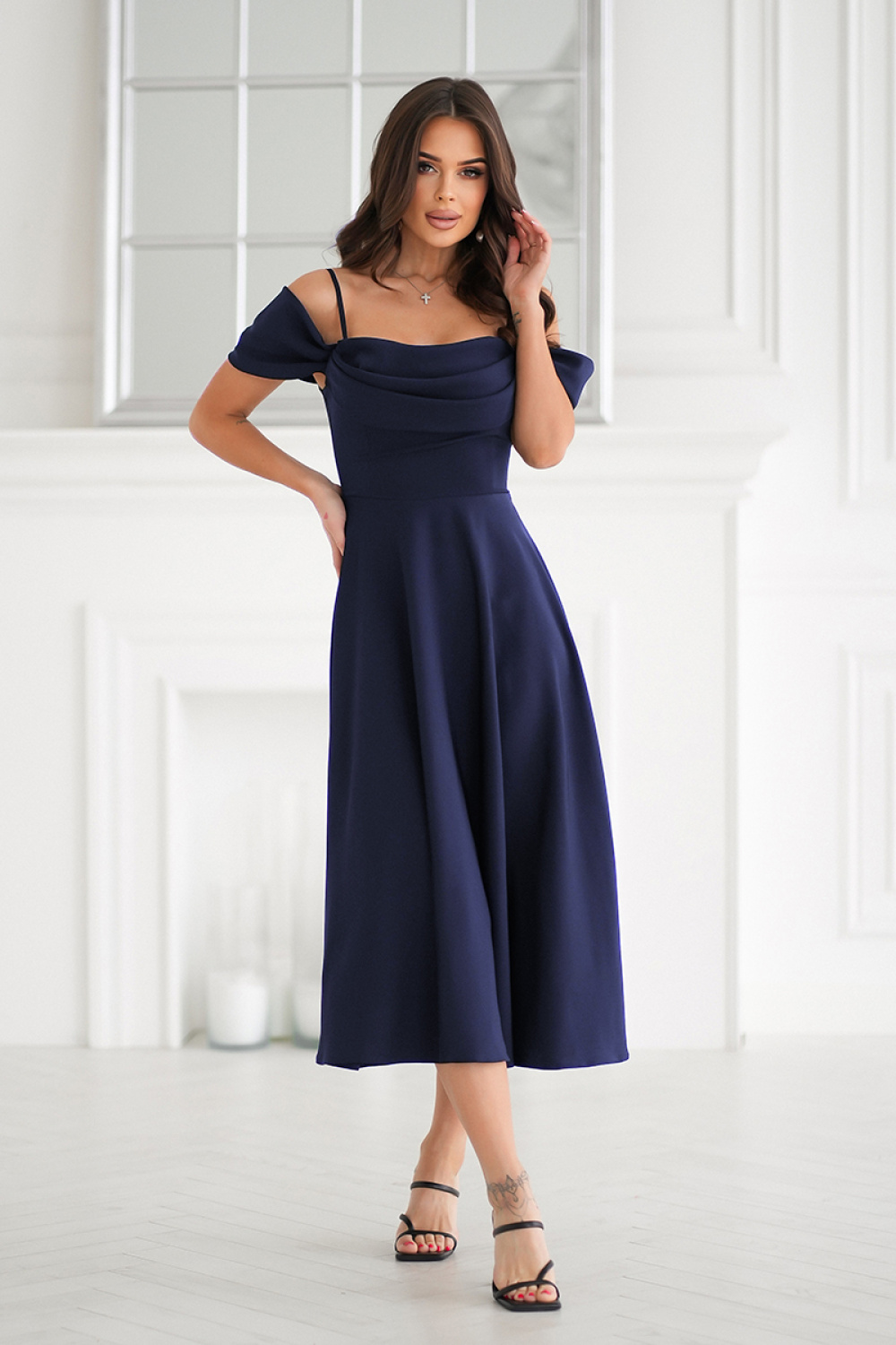 Abendkleid model 224304 Bicotone