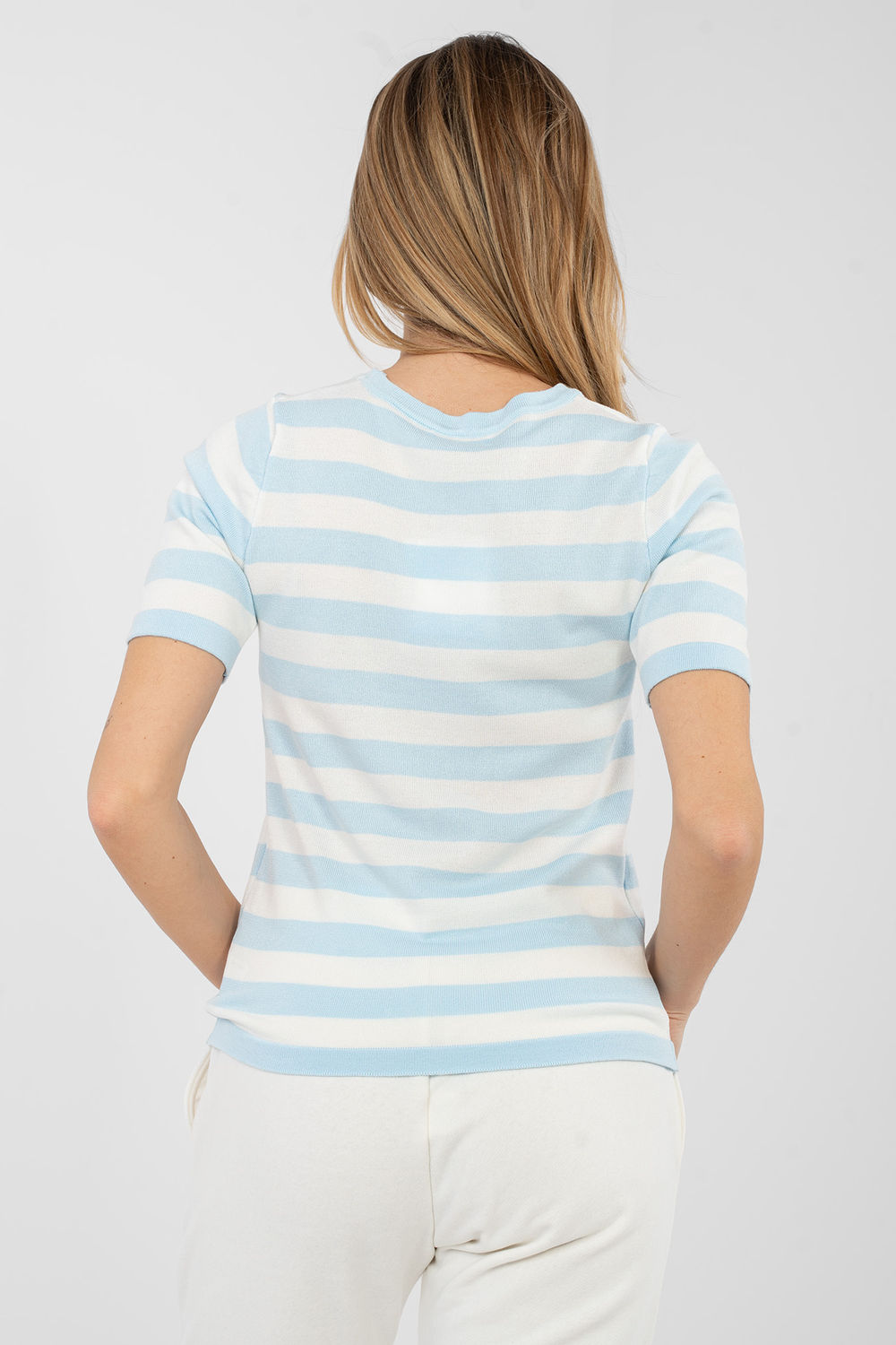 Kurzarm Pullover model 224320 Factory Price - Afbeelding 3