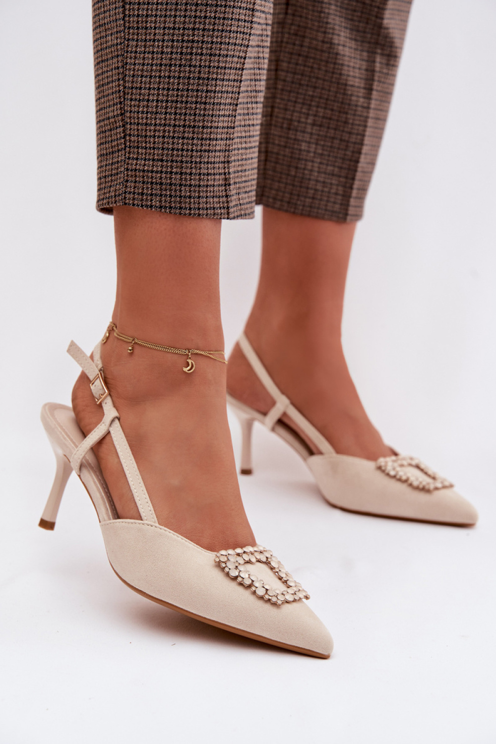 Sandalen mit Absatz model 224466 Step in style