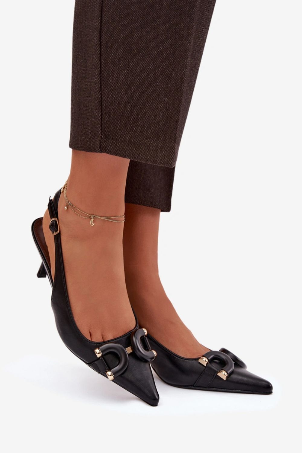 Sandalen mit Absatz model 224501 Step in style - Afbeelding 2