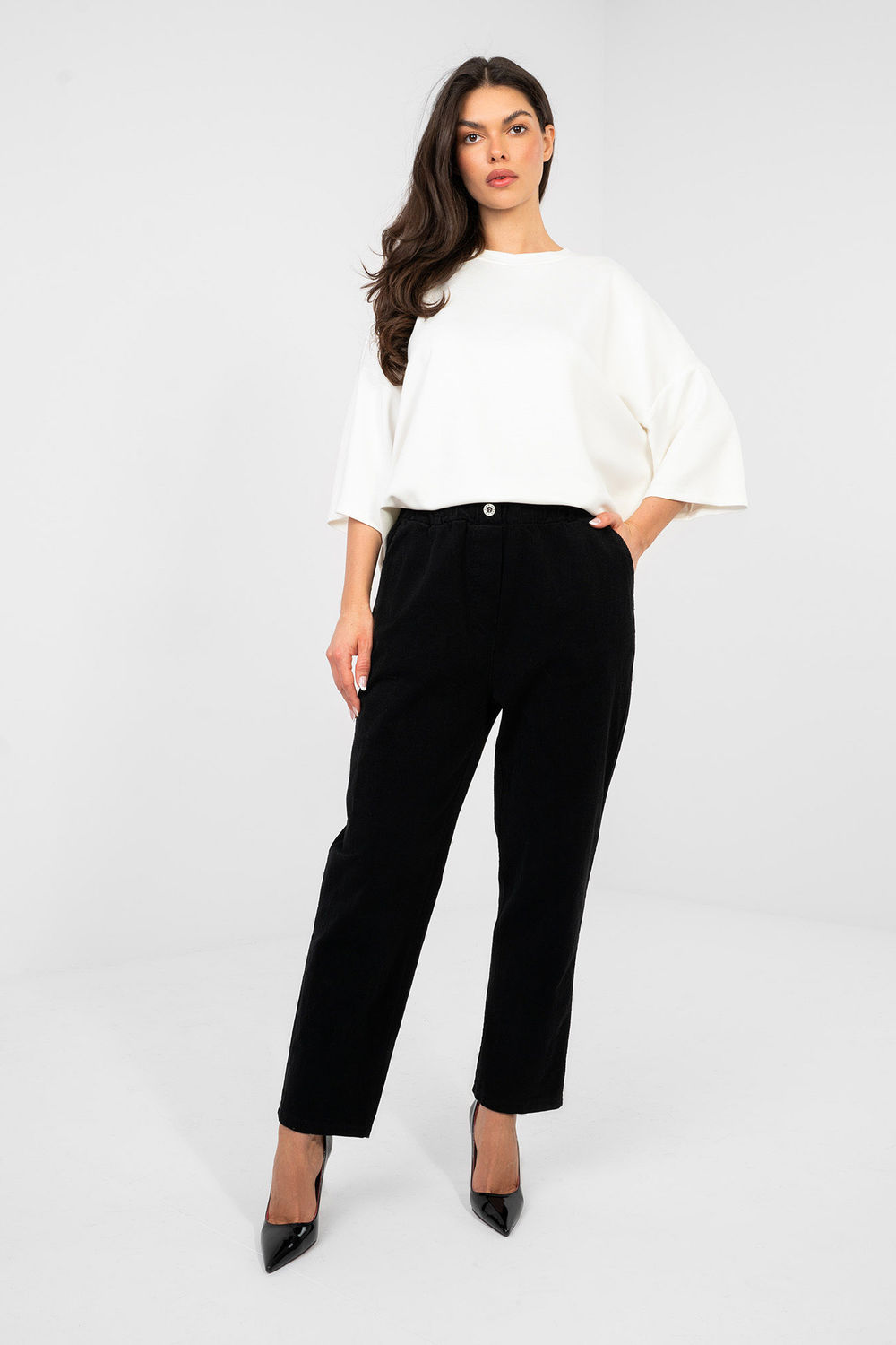 Cordhosen model 224841 Italy Moda - Afbeelding 2