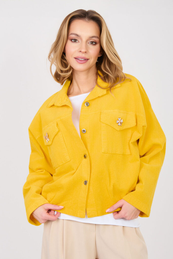 Cordjacke model 224982 Rue Paris