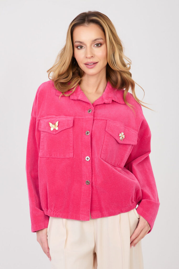 Cordjacke model 224983 Rue Paris