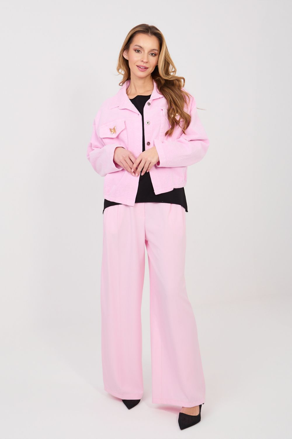 Cordjacke model 224981 Rue Paris - Afbeelding 3
