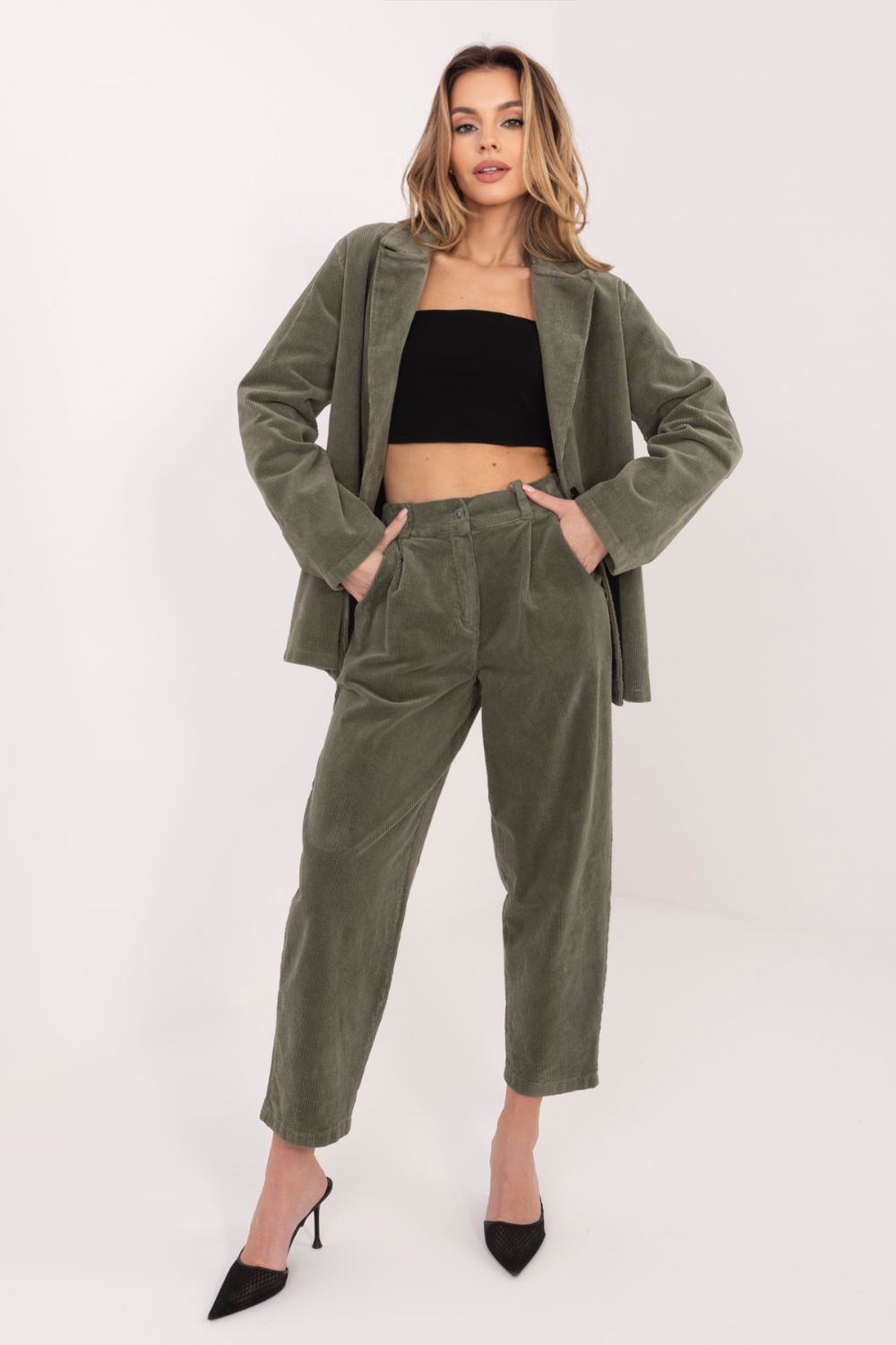 Cordhosen model 224998 Rue Paris - Afbeelding 3