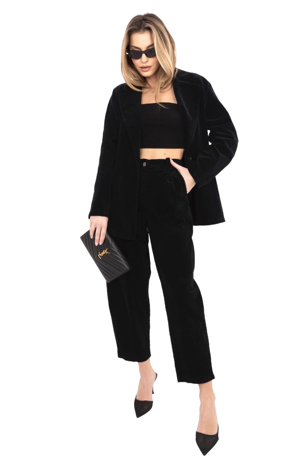 Cordhosen model 225001 Rue Paris - Afbeelding 2