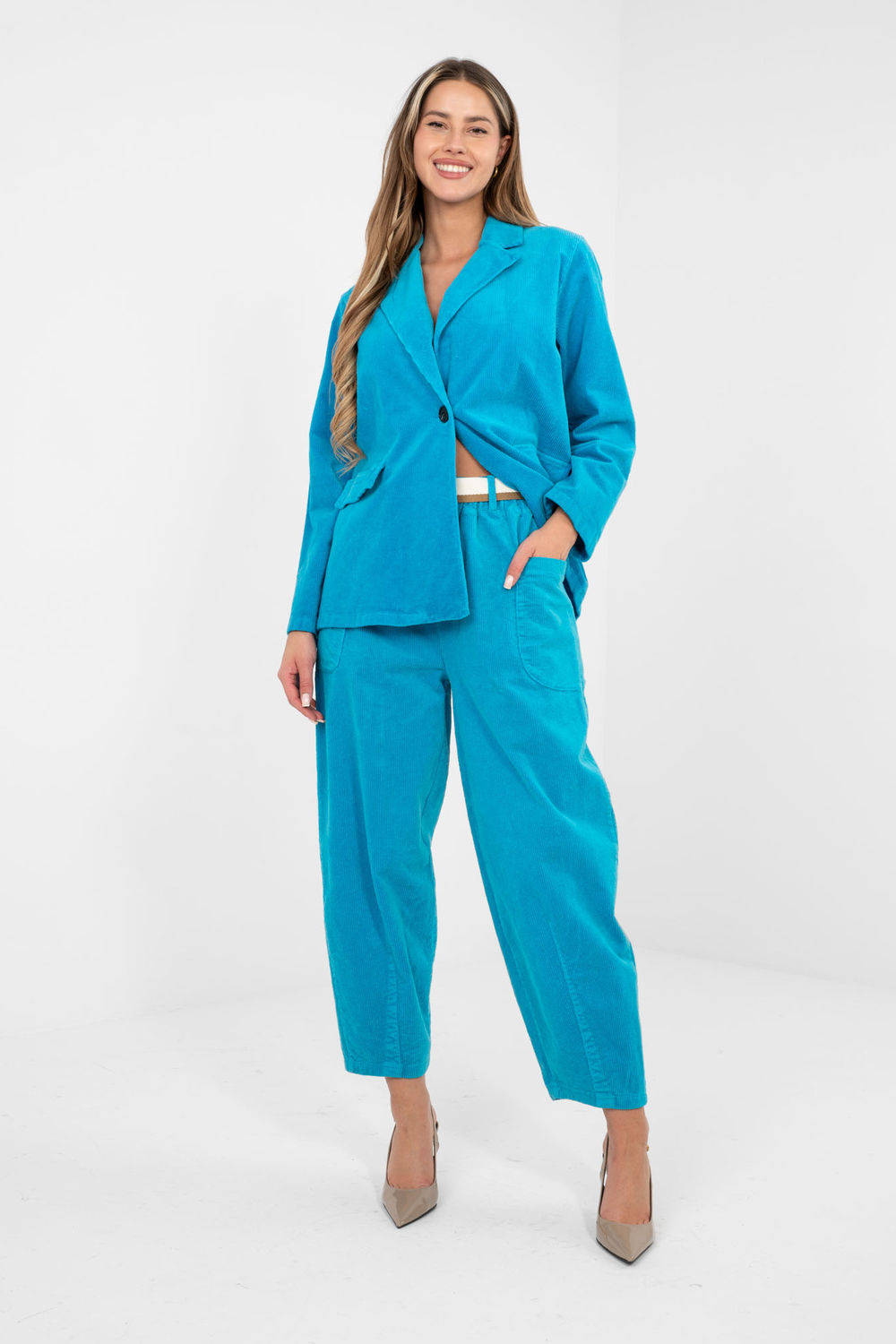 Cordhosen model 225093 Rue Paris - Afbeelding 2