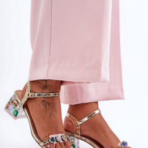 Sandalen mit Absatz model 225139 Step in style