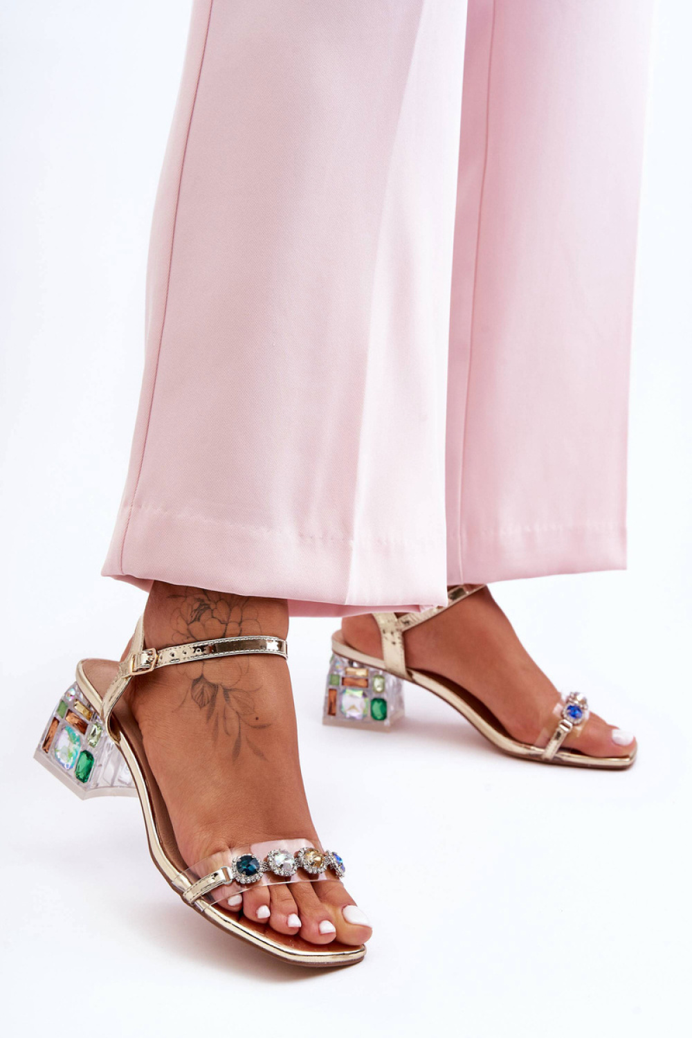Sandalen mit Absatz model 225139 Step in style - Afbeelding 3