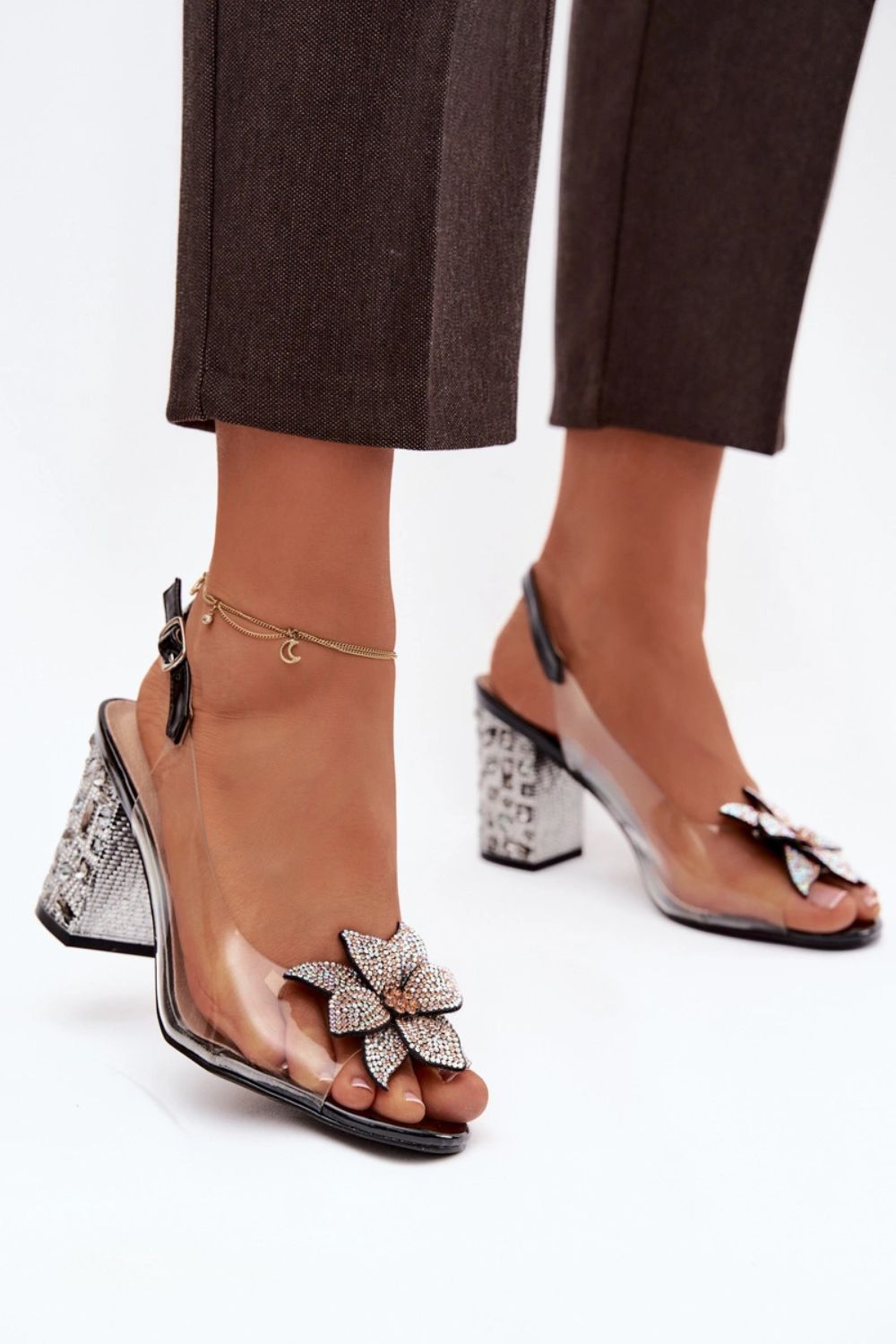 Sandalen mit Absatz model 225135 Step in style - Afbeelding 4