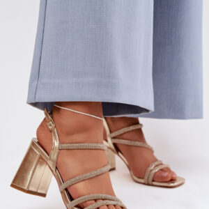 Sandalen mit Absatz model 225209 Step in style