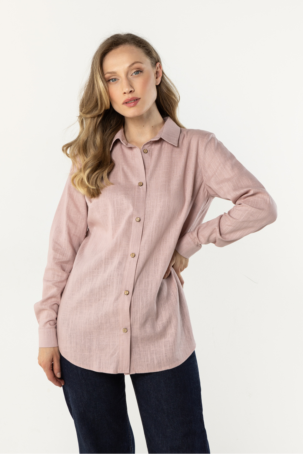Langarm Hemd model 225315 awama