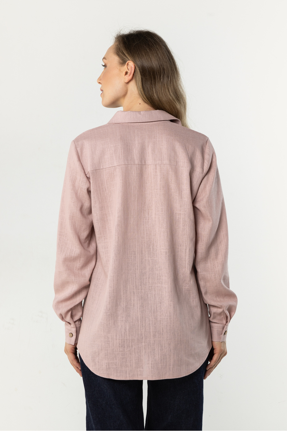 Langarm Hemd model 225315 awama - Afbeelding 3