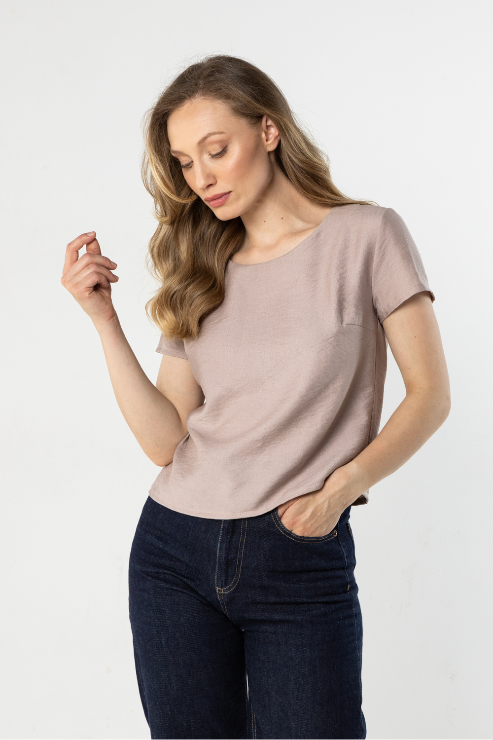 Bluse model 225337 awama - Afbeelding 2
