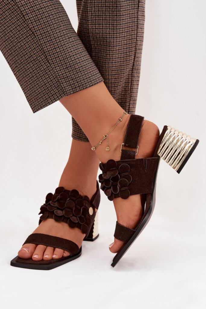 Sandalen mit Absatz model 225347 Step in style