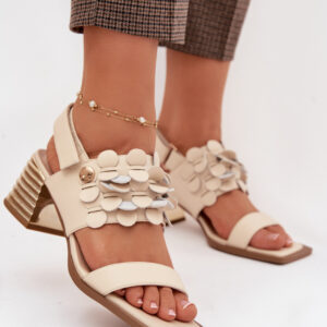 Sandalen mit Absatz model 225349 Step in style