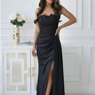 Langes Kleid model 225364 Bicotone