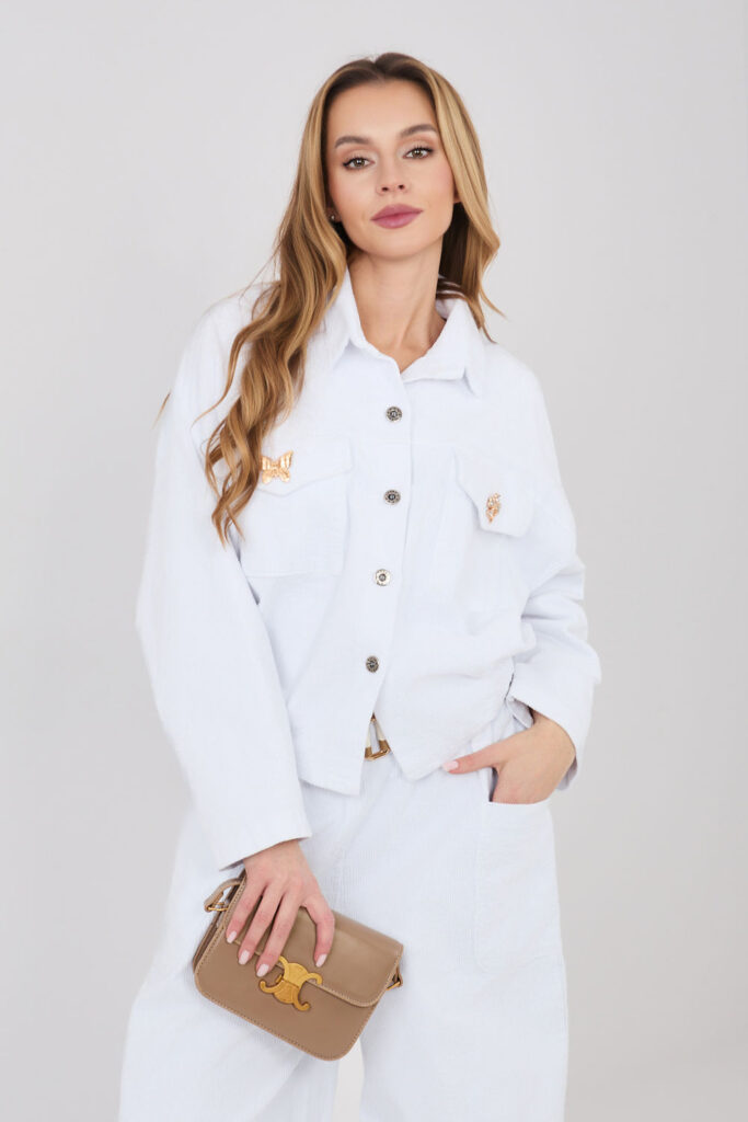 Cordjacke model 225427 Rue Paris