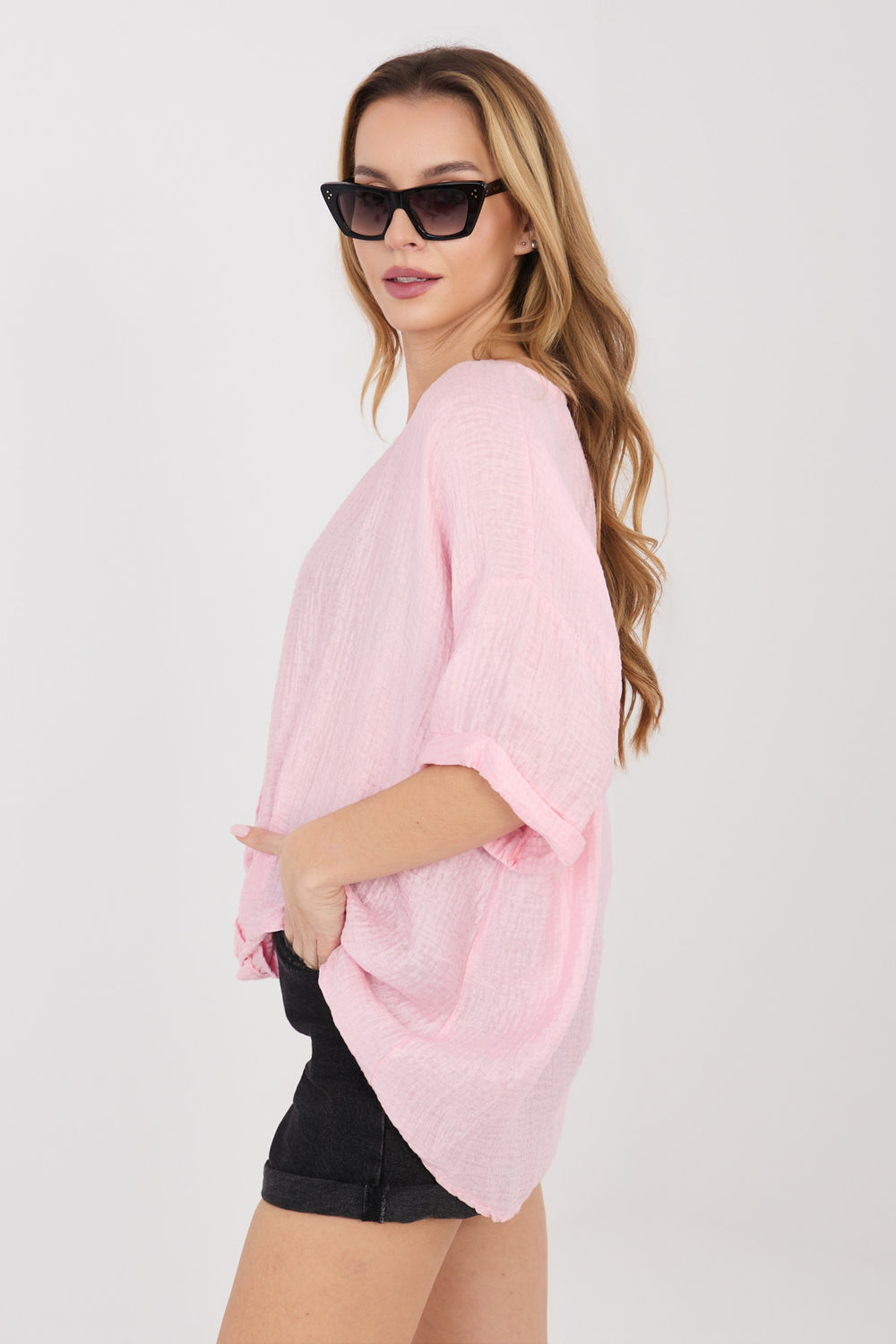 Kurzarm Hemd model 225510 Italy Moda - Afbeelding 2