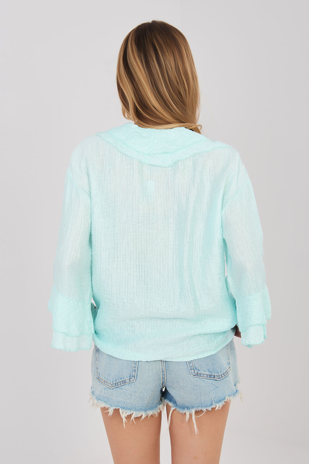 Langarm Hemd model 225517 Italy Moda - Afbeelding 3
