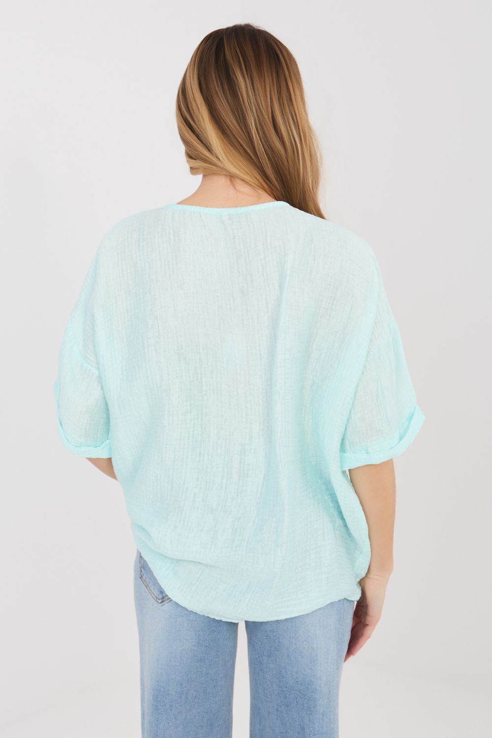 Kurzarm Hemd model 225511 Italy Moda - Afbeelding 4
