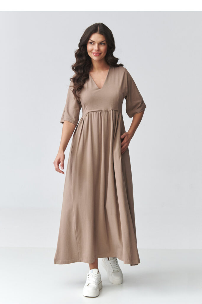 Alltagskleid model 225633 Makadamia