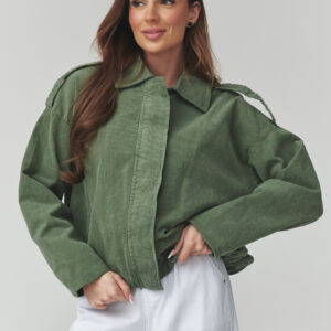 Cordjacke model 225691 Makadamia
